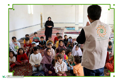 اجرای تئاتر کوچک سیار در روستاهای چهارمحال و بختیاری