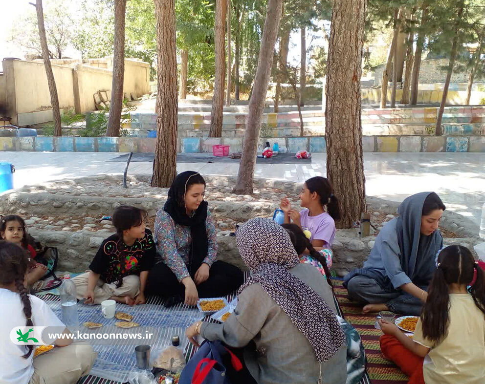 برگزاری اردوی تفریحی مرکز شماره ۲ کانون بروجرد لرستان