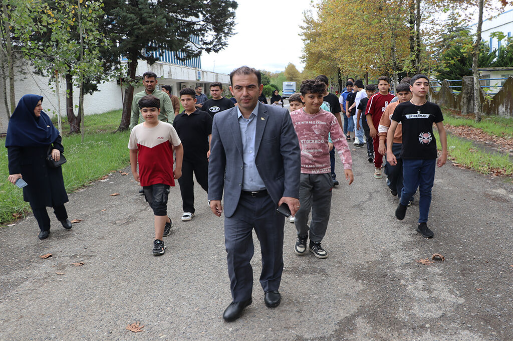 برپایی اردوی اعضای کانون گیلان در چوکا؛ سفر آیندهسازان به دنیای صنعت و طبیعت