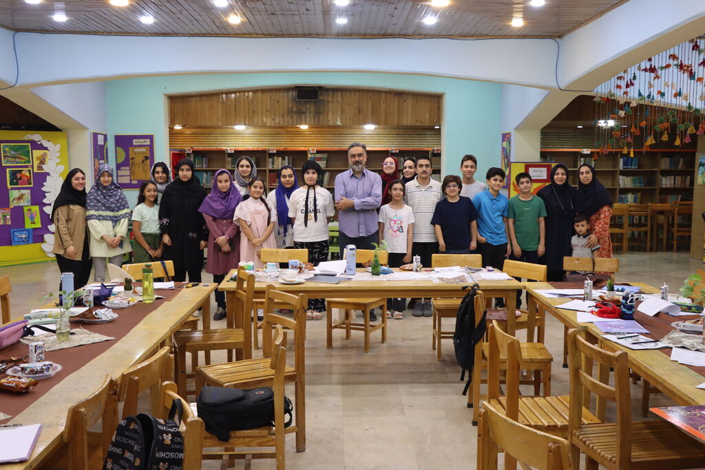 آشنایی با مبانی کاریکاتور در کانون استان تهران