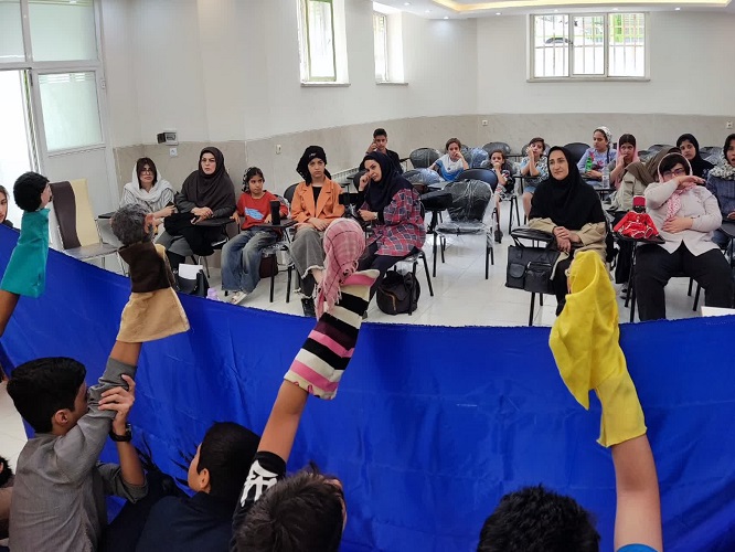 کارگاه تخصصی خیمهشببازی نوجوانان کانون استان اصفهان