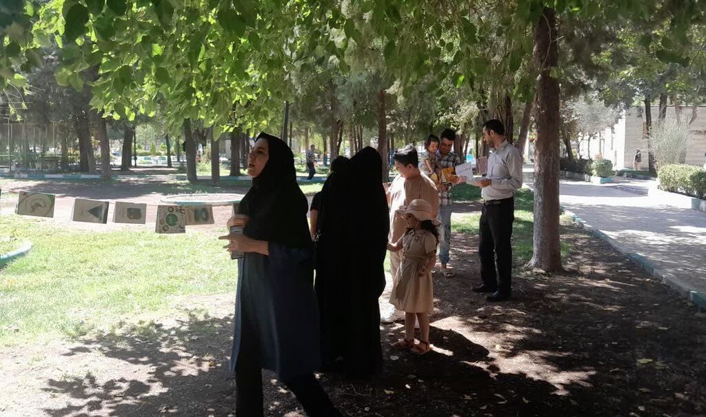 مرکز شماره ۴ کانون کرمانشاه طرح "ریسمان مهربانی" را اجرا کرد