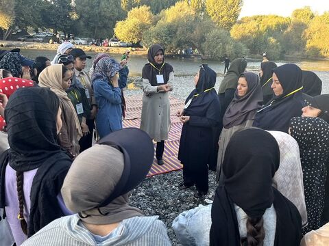 گزارش تصویری اردوی فرهنگی، هنری و تفریحی" دختران دشت" ویژه‌ی کانون‌یاران استان اصفهان