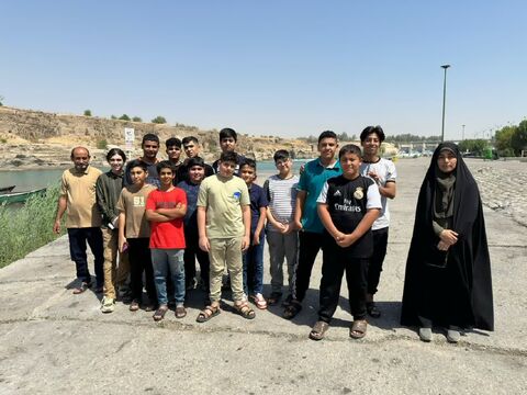 اردوی سه‌روزه اعضای نوجوان کانون هندیجان در دزفول و شوش برگزار شد