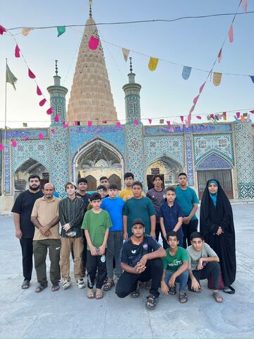 اردوی سه‌روزه اعضای نوجوان کانون هندیجان در دزفول و شوش برگزار شد