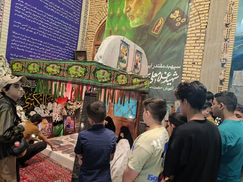 اردوی سه‌روزه اعضای نوجوان کانون هندیجان در دزفول و شوش برگزار شد