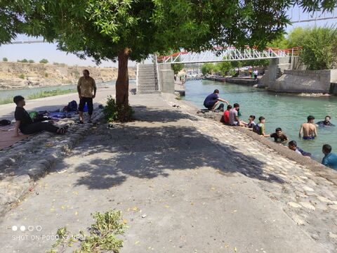 اردوی سه‌روزه اعضای نوجوان کانون هندیجان در دزفول و شوش برگزار شد