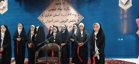نقش آفرینی اعضای کانون در افتتاحیه کنگره ۶۲۰۰ شهید استان مرکزی در کمیجان