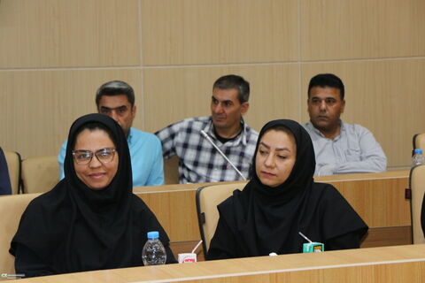 دیدار مربیان و کارکنان کانون فارس با امام جمعه شیراز به مناسبت پایان تابستان و شروع سال تحصیلی جدید