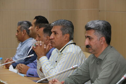 دیدار مربیان و کارکنان کانون فارس با امام جمعه شیراز به مناسبت پایان تابستان و شروع سال تحصیلی جدید