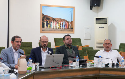 نشست سراسری حضوری و وبیناری همکاران محترم حفاظت فیزیکی ستادی و استانی سیره نبوی