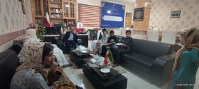 اعضای مرکز فرهنگی هنری زهک(سیستان و بلوچستان) با فرماندار و معتمدان شهرشان دیدار و گفت‌وگو کردند