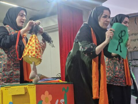 تماشاخانه سیار محله سازمان گوشت