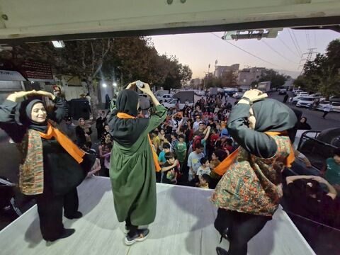 تماشاخانه سیار محله سازمان گوشت