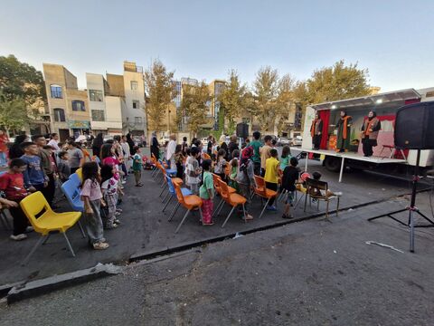 تماشاخانه سیار محله سازمان گوشت