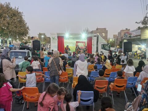 تماشاخانه سیار محله سازمان گوشت