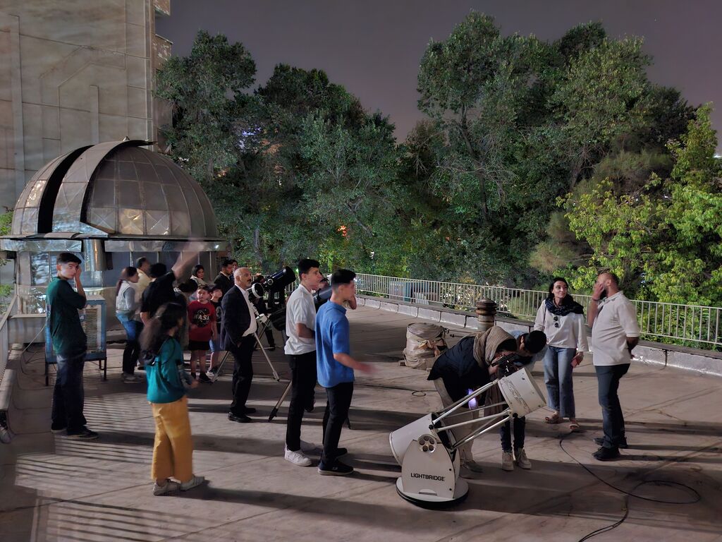 ویژهبرنامههای رصد «مقابله زحل» با حضور کودکان، نوجوانان و خانوادهها در کانون