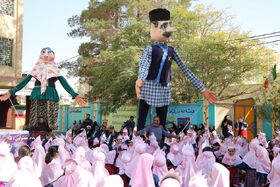 حضور مدیرکل کانون در جشن آغاز سال تحصیلی