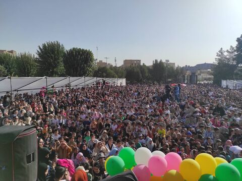 تماشاخانه سیار کانون در پاکدشت ورامین