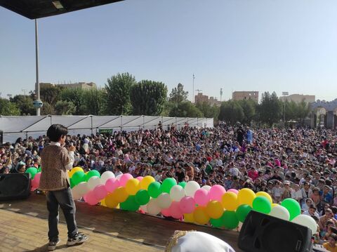 تماشاخانه سیار کانون در پاکدشت ورامین