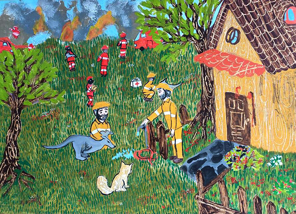 سه عضو کانون استان اردبیل به جایزههای جهانی مسابقه نقاشی محیط زیست ژاپن دست یافتند