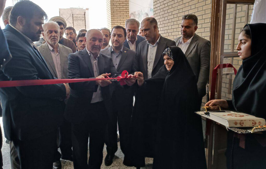 گشایش مدرسه ۱۴ کلاسه شهیدان آبیز در زاهدان با حضور مدیرعامل کانون