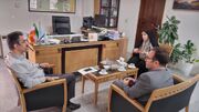 نشست سرپرست کانون تهران با معاون سازمان مدیریت و برنامه‌ریزی