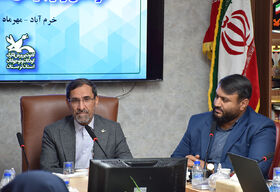 آیین معارفه مسئول حراست کانون پرورش فکری لرستان به روایت تصویر