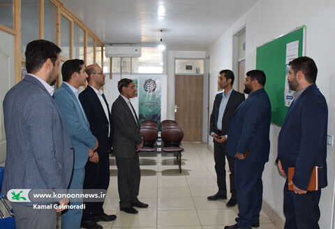 بازدید مدیر حراست کانون از کانون زبان برادران و خواهران خرم آباد