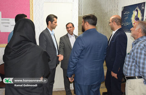 بازدید مدیر حراست کانون از کانون زبان برادران و خواهران خرم آباد