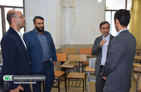بازدید مدیر حراست کانون از کانون زبان برادران و خواهران خرم آباد