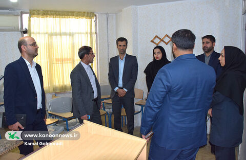 بازدید مدیر حراست کانون از کانون زبان برادران و خواهران خرم آباد
