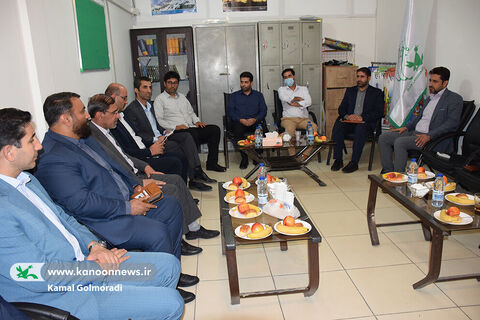 بازدید مدیر حراست کانون از کانون زبان برادران و خواهران خرم آباد