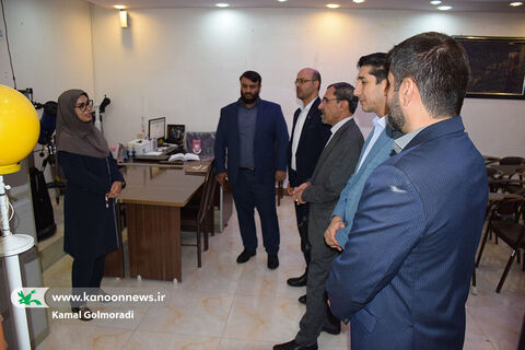 بازدید مدیر حراست کانون ازمرکزشماره ۲کانون خرم آباد و مرکز نجوم