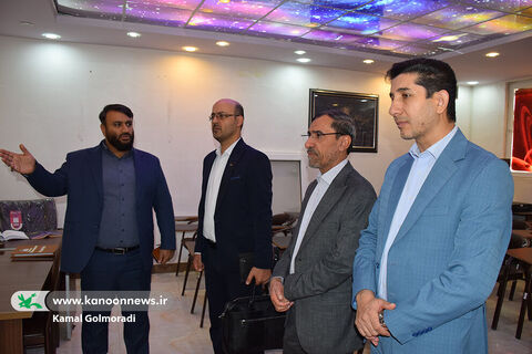 بازدید مدیر حراست کانون ازمرکزشماره ۲کانون خرم آباد و مرکز نجوم