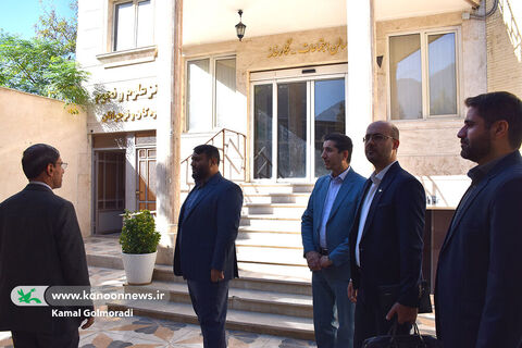 بازدید مدیر حراست کانون ازمرکزشماره ۲کانون خرم آباد و مرکز نجوم