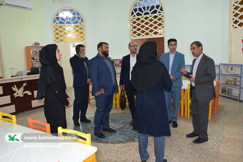بازدید مدیر حراست کانون ازمرکزشماره ۲کانون خرم آباد و مرکز نجوم