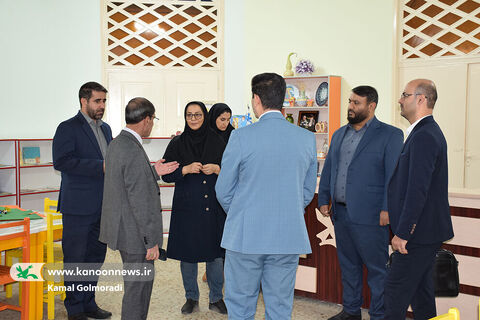 بازدید مدیر حراست کانون ازمرکزشماره ۲کانون خرم آباد و مرکز نجوم