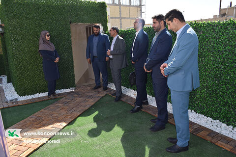 بازدید مدیر حراست کانون ازمرکزشماره ۲کانون خرم آباد و مرکز نجوم