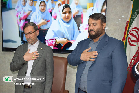 آیین معارفه مسئول حراست کانون پرورش فکری لرستان