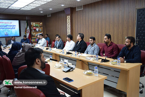 آیین معارفه مسئول حراست کانون پرورش فکری لرستان