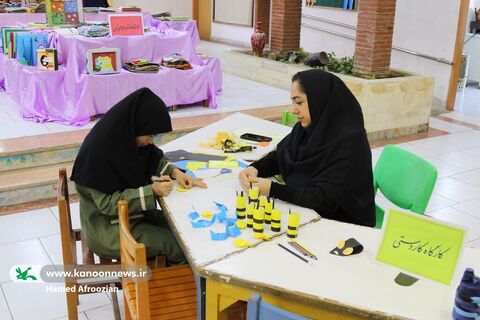   کتاب‌ها و تولیدات هنری کودکان با نیازهای ویژه در ساری به نمایش درآمد