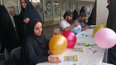 شرکت کانون در جشنواره لبخد آسمانی استانداری قم