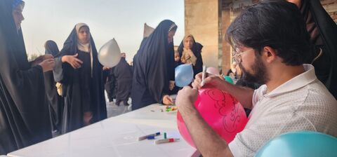 شرکت کانون در جشنواره لبخد آسمانی استانداری قم