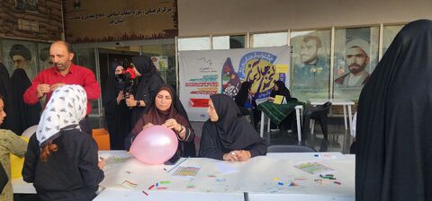 شرکت کانون در جشنواره لبخد آسمانی استانداری قم