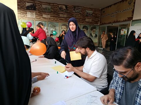 شرکت کانون در جشنواره لبخد آسمانی استانداری قم
