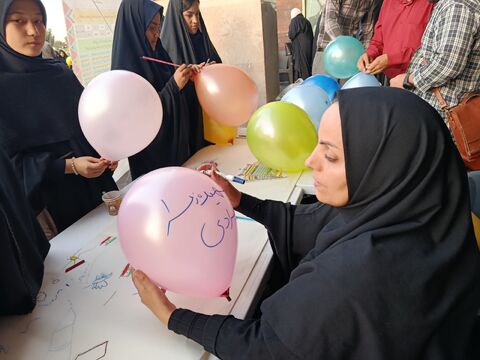 شرکت کانون در جشنواره لبخد آسمانی استانداری قم