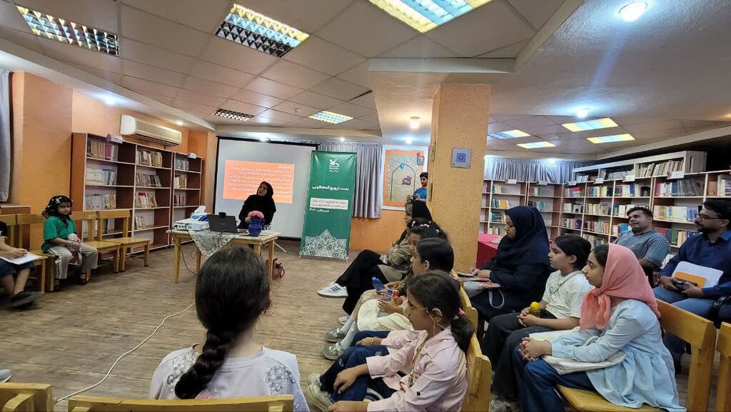 برگزاری کارگاه قصه گویی در مرکز شماره یک بندرعباس