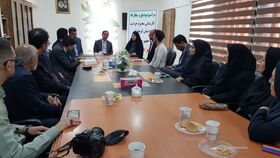 گزارش تصویری حضور مدیر دفتر مرکزی حراست کانون در کرمانشاه