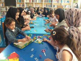ویژه برنامه مادر دختری در کانون جاورسیان